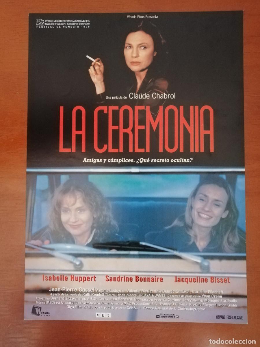 Cinema: G5834 LA CEREMONIA-SENCILLO