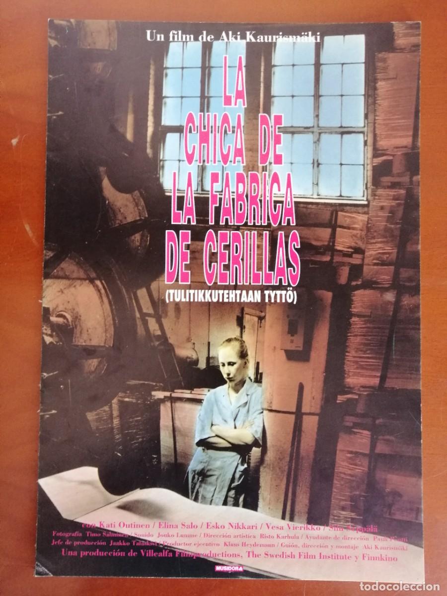 Cinema: G5837 LA CHICA DE LA FABRICA DE CERILLAS (TULITIKKUTEHTAAN TYTTO)-LIBRO 18 PAGINAS