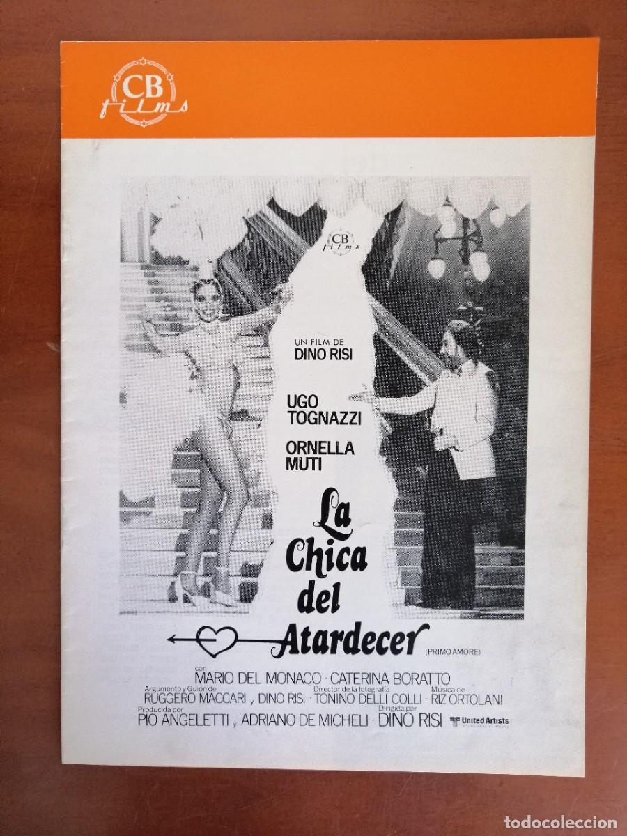 Kino: G5850 LA CHICA DEL ATARDECER-LIBRO 8 PAGINAS