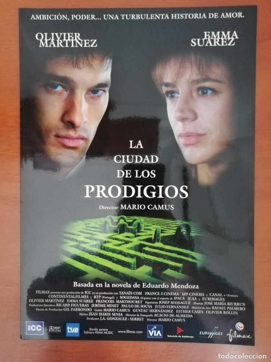 Cinema: G5868 LA CIUDAD DE LOS PRODIGIOS-TRIPLE