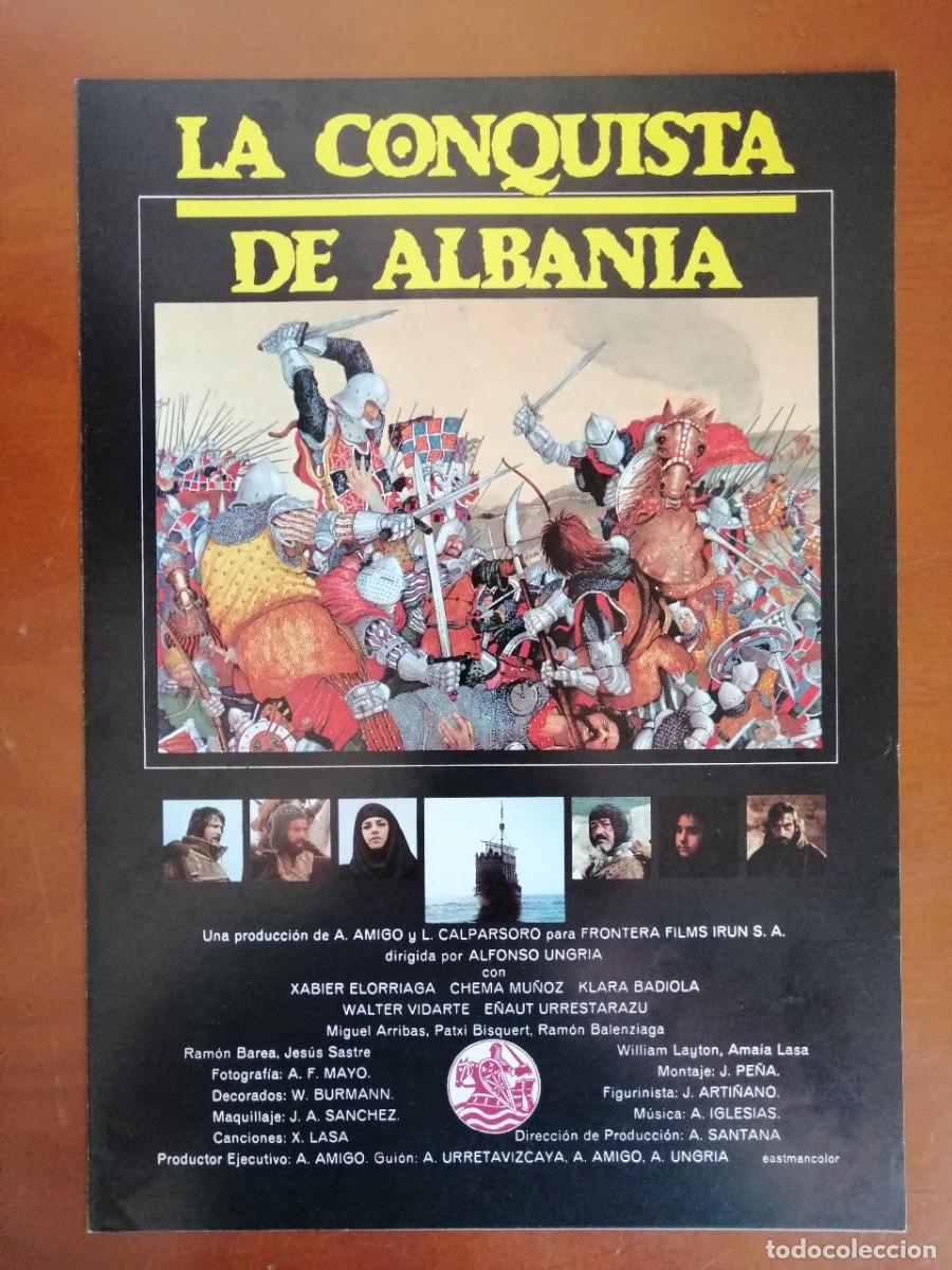 Cinema: G5891 LA CONQUISTA DE ALBANIA-DOBLE