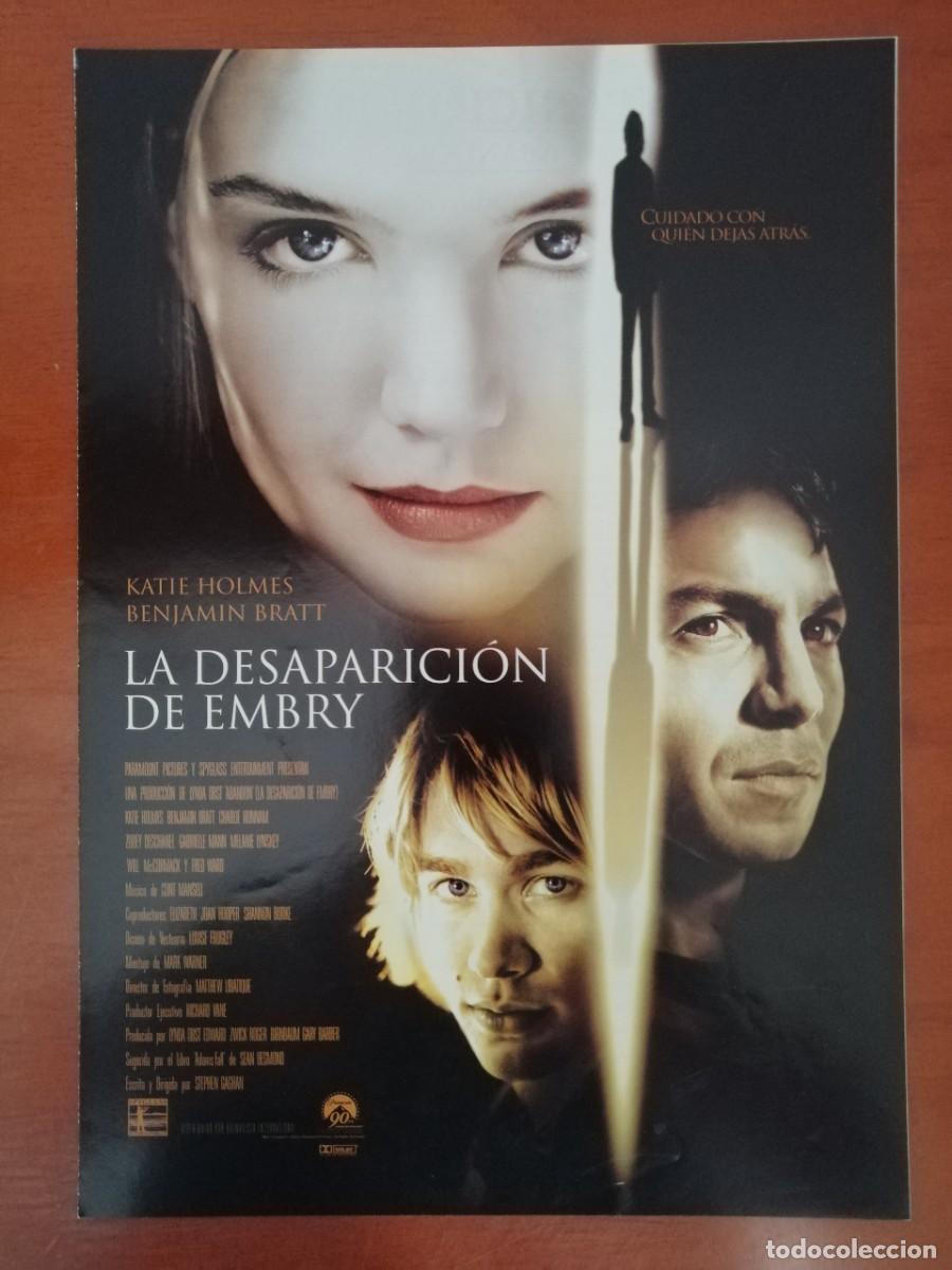Cin&eacute;ma: G5935 LA DESAPARICION DE EMBRY-DOBLE