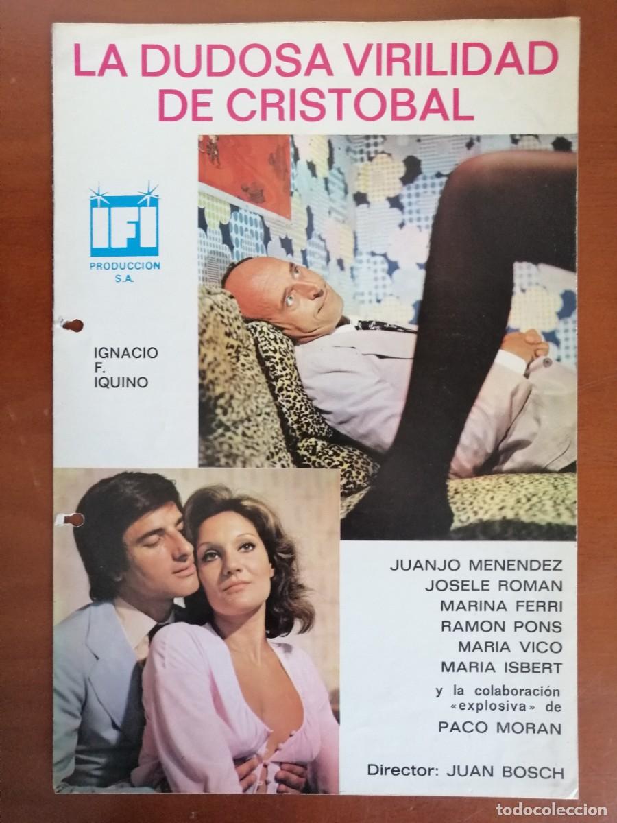 Cine: G5954 LA DUDOSA VIRILIDAD DE CRISTOBAL-DOBLE