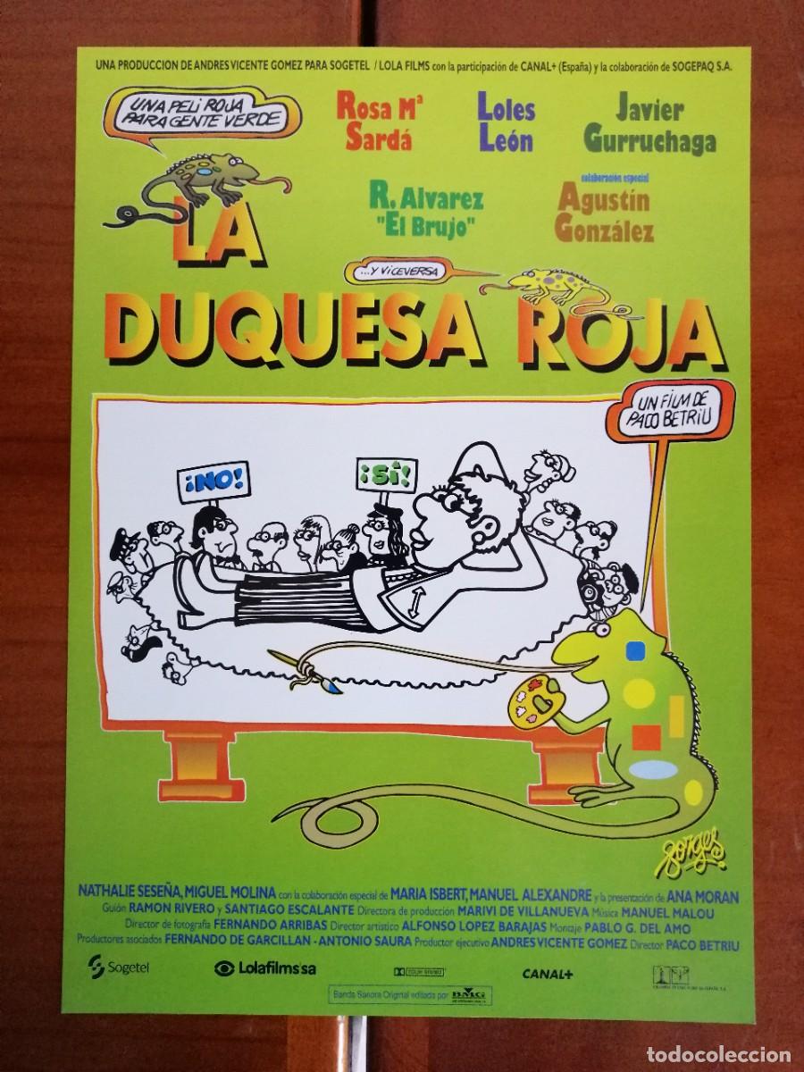 Cine: G5957 LA DUQUESA ROJA-SENCILLO