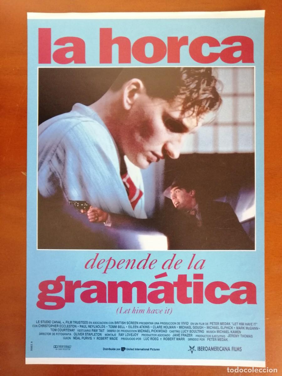 Cine: G6154 LA HORCA DEPENDE DE LA GRAMATICA (LET HIM HAVE IT)-SENCILLO