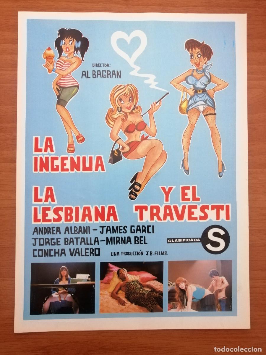 Cine: G6168 LA INGENUA, LA LESBIANA Y EL TRAVESTI-SENCILLO