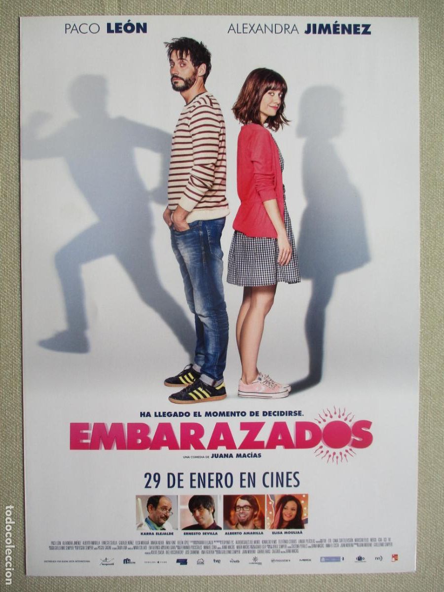 Kino: EMBARAZADOS. GUIA ORIGINAL ESTRENO. PEDIDO MINIMO EN GUIAS 10 EUROS.