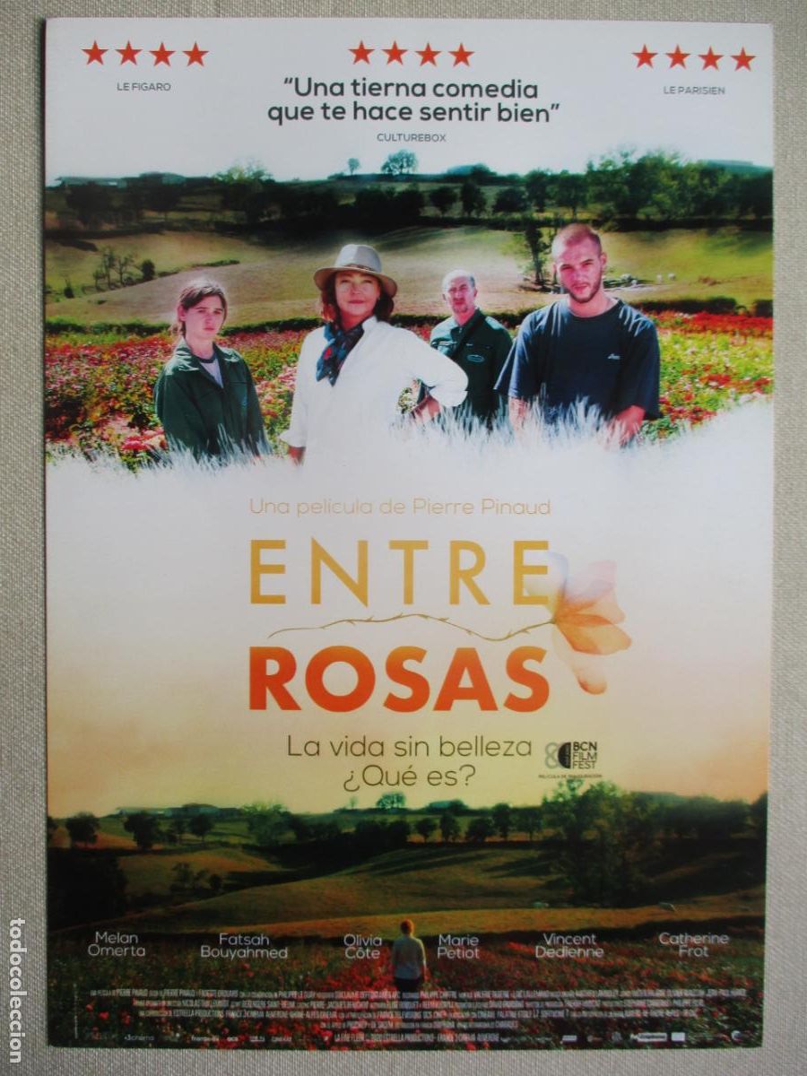 Cinema: ENTRE ROSAS. GUIA ORIGINAL ESTRENO. PEDIDO MINIMO EN GUIAS 10 EUROS.