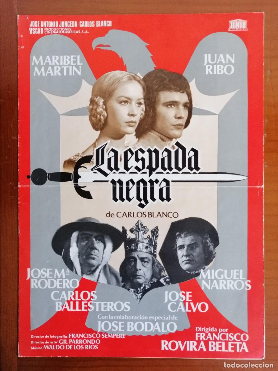 Cine: G5984 LA ESPADA NEGRA-DOBLE