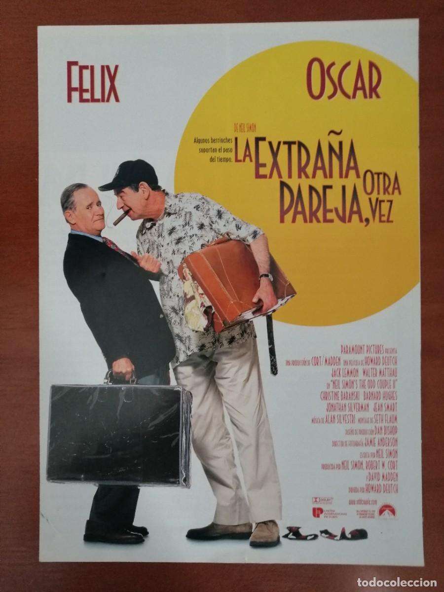 Cine: G6001 LA EXTRA&Ntilde;A PAREJA, OTRA VEZ-DOBLE