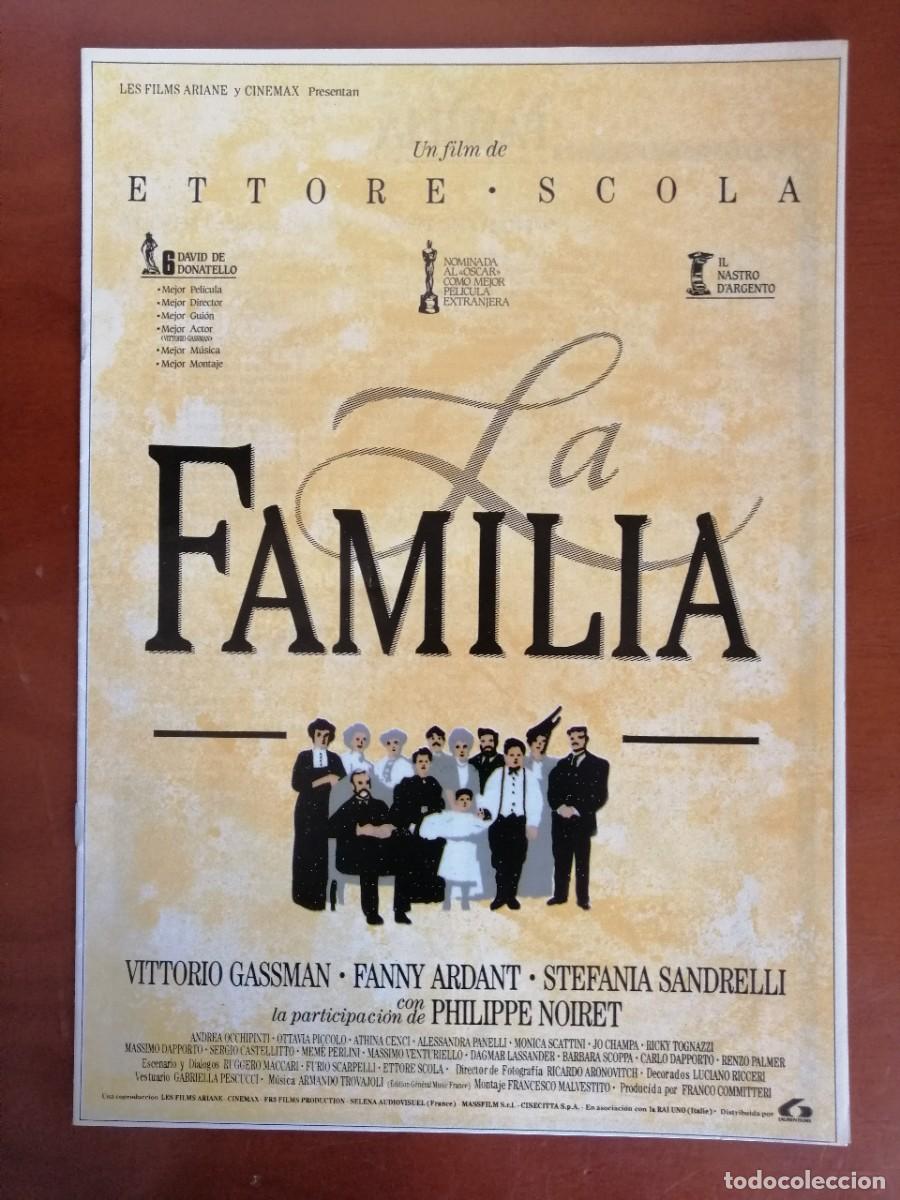 Cine: G6004 LA FAMILIA-LIBRO 8 PAGINAS