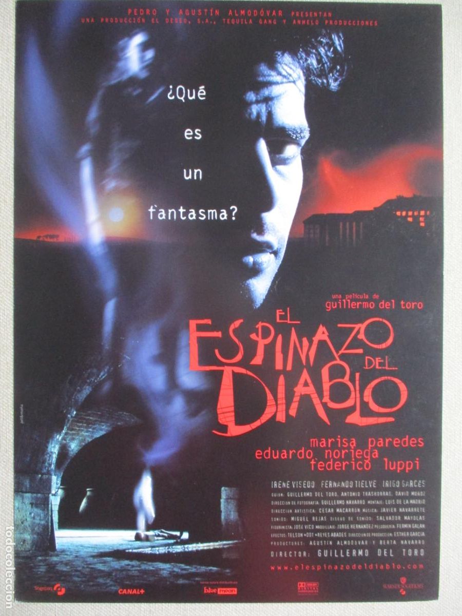 Kino: EL ESPINAZO DEL DIABLO. GUIA ORIGINAL ESTRENO. PEDIDO MINIMO EN GUIAS 10 EUROS.