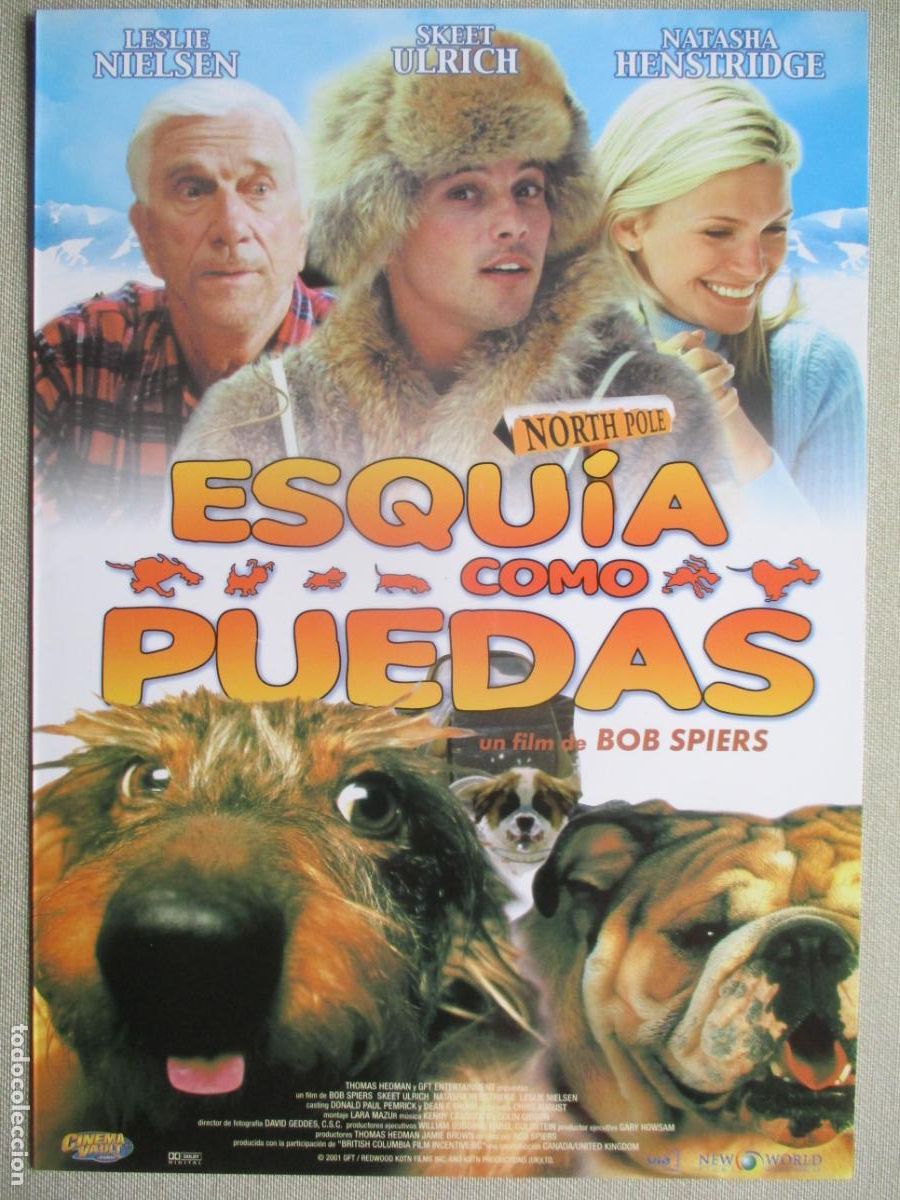 Cine: ESQUIA COMO PUEDAS. GUIA ORIGINAL ESTRENO. PEDIDO MINIMO EN GUIAS 10 EUROS.