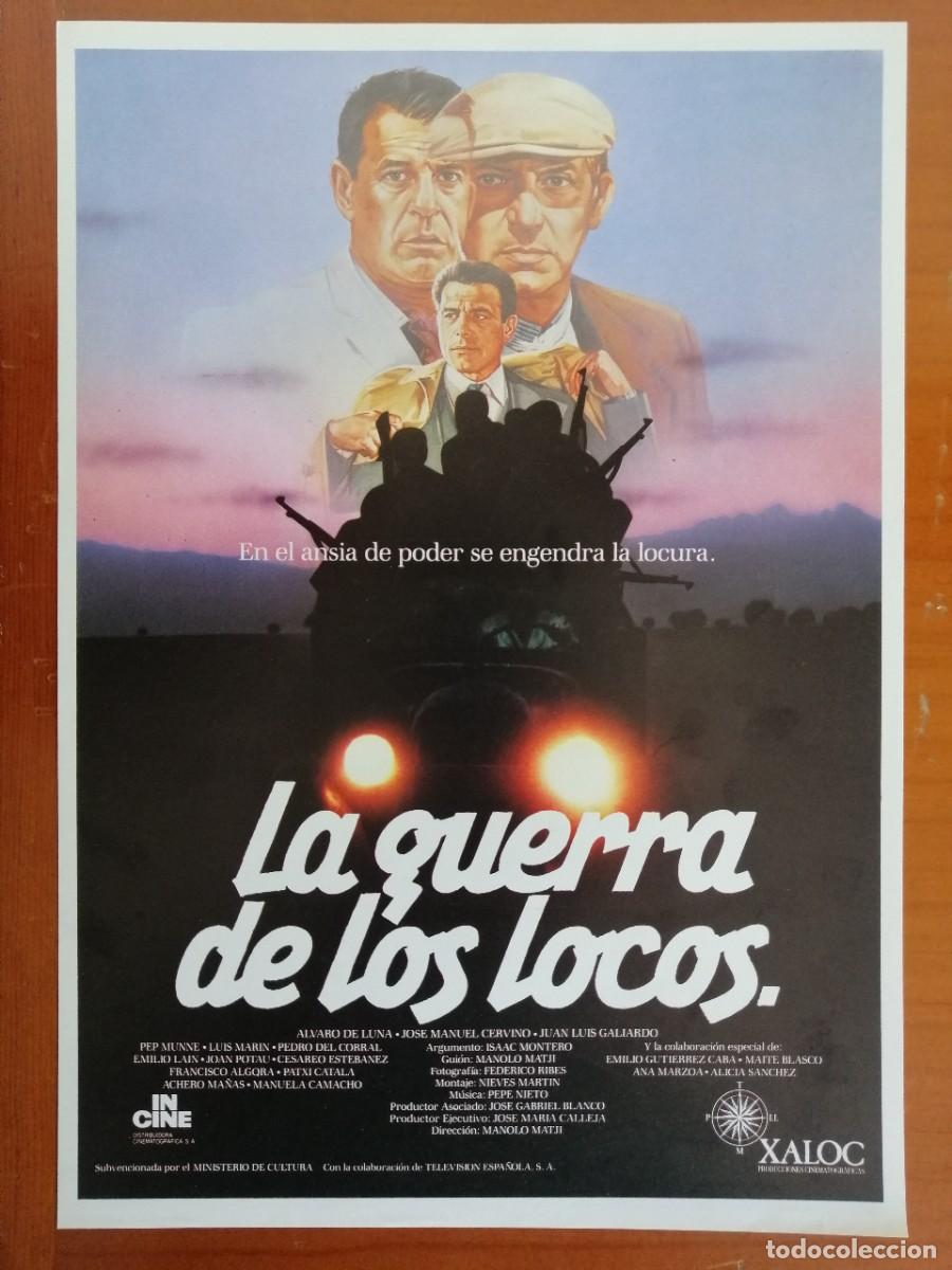 Cine: G6105 LA GUERRA DE LOS LOCOS-SENCILLO
