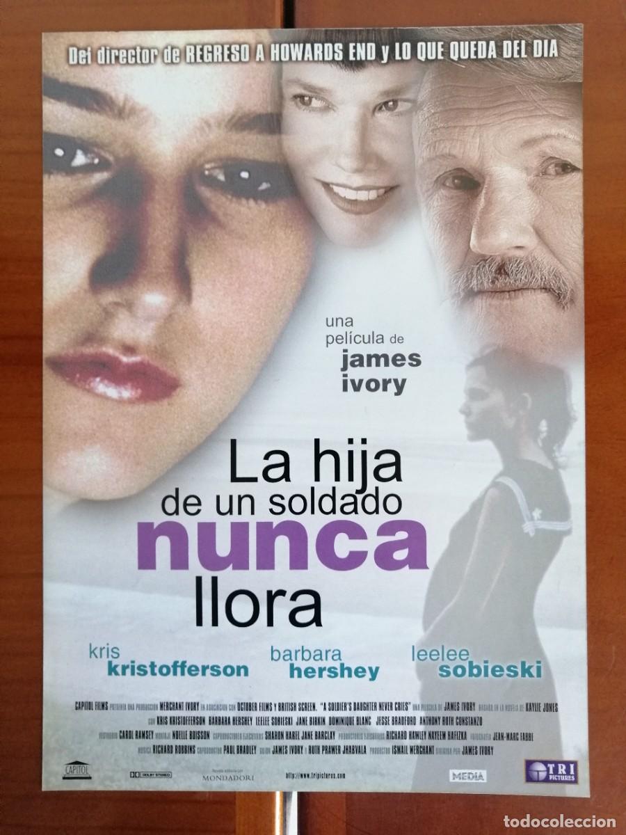 Cinema: G6136 LA HIJA DE UN SOLDADO NUNCA LLORA-SENCILLO