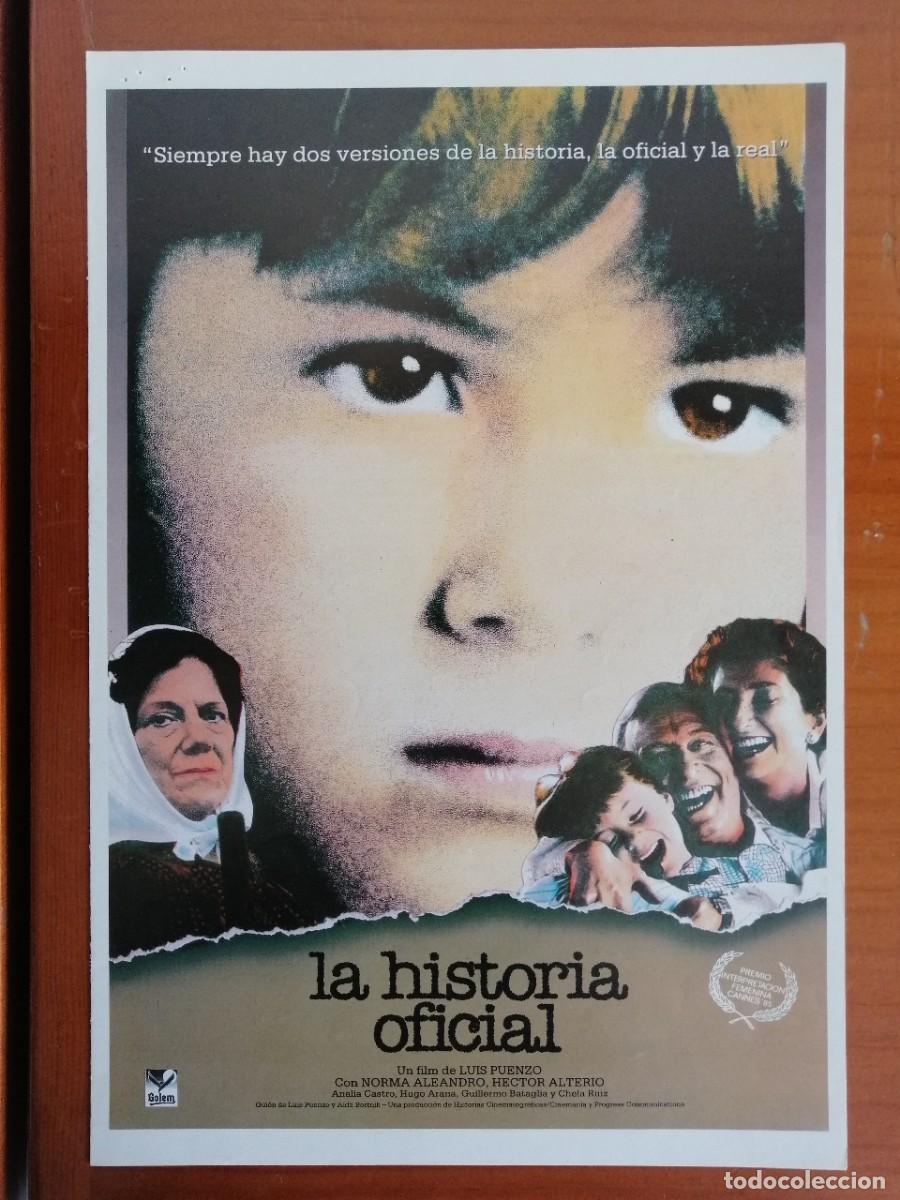 Cinema: G6147 LA HISTORIA OFICIAL-DOBLE