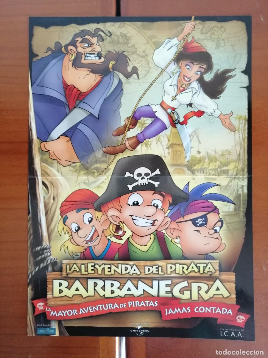Cinema: G6246 LA LEYENDA DEL PIRATA BARBANEGRA-SENCILLO-DIBUJOS ANIMADOS