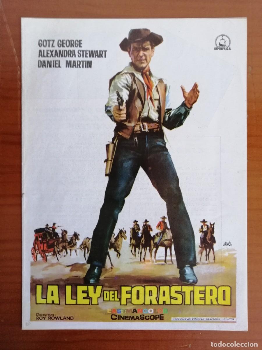 Cinema: G6231 LA LEY DEL FORASTERO-DOBLE