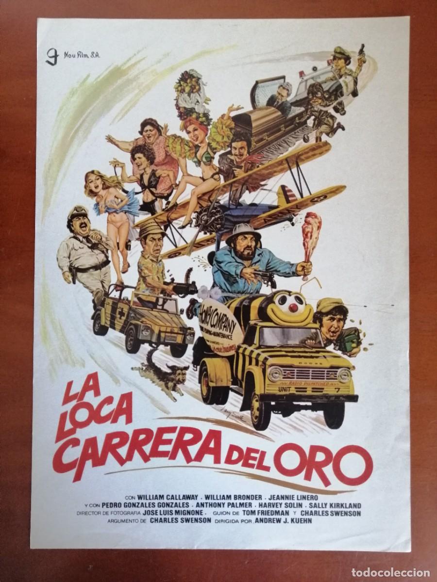 Cinema: G6272 LA LOCA CARRERA DEL ORO-SENCILLO
