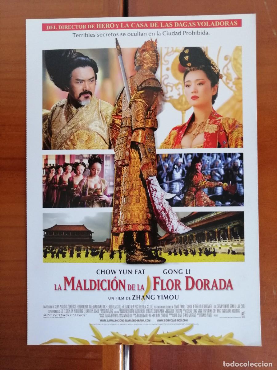 Kino: G6305 LA MALDICION DE LA FLOR DORADA-DOBLE