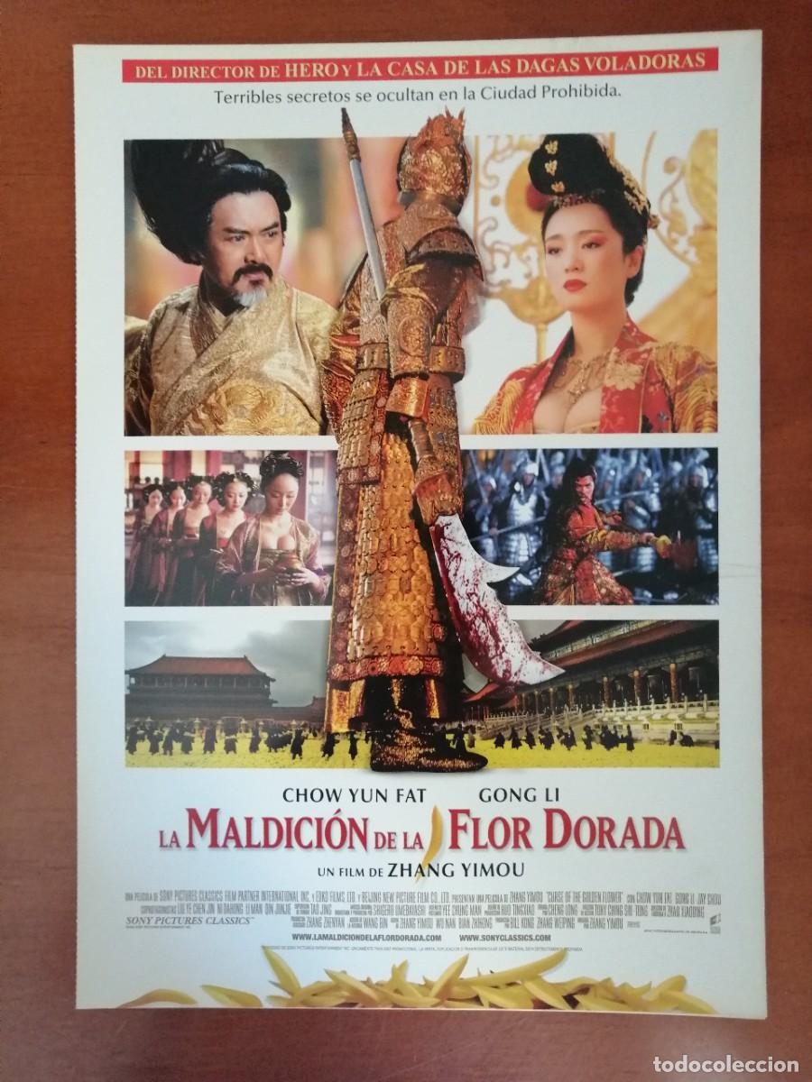 Kino: G6307 LA MALDICION DE LA FLOR DORADA-DOBLE