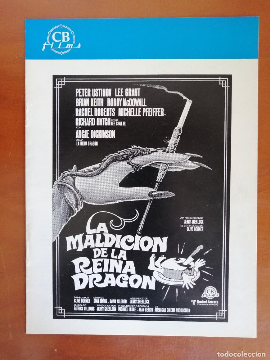 Kino: G6310 LA MALDICION DE LA REINA DRAGON-LIBRO 8 PAGINAS