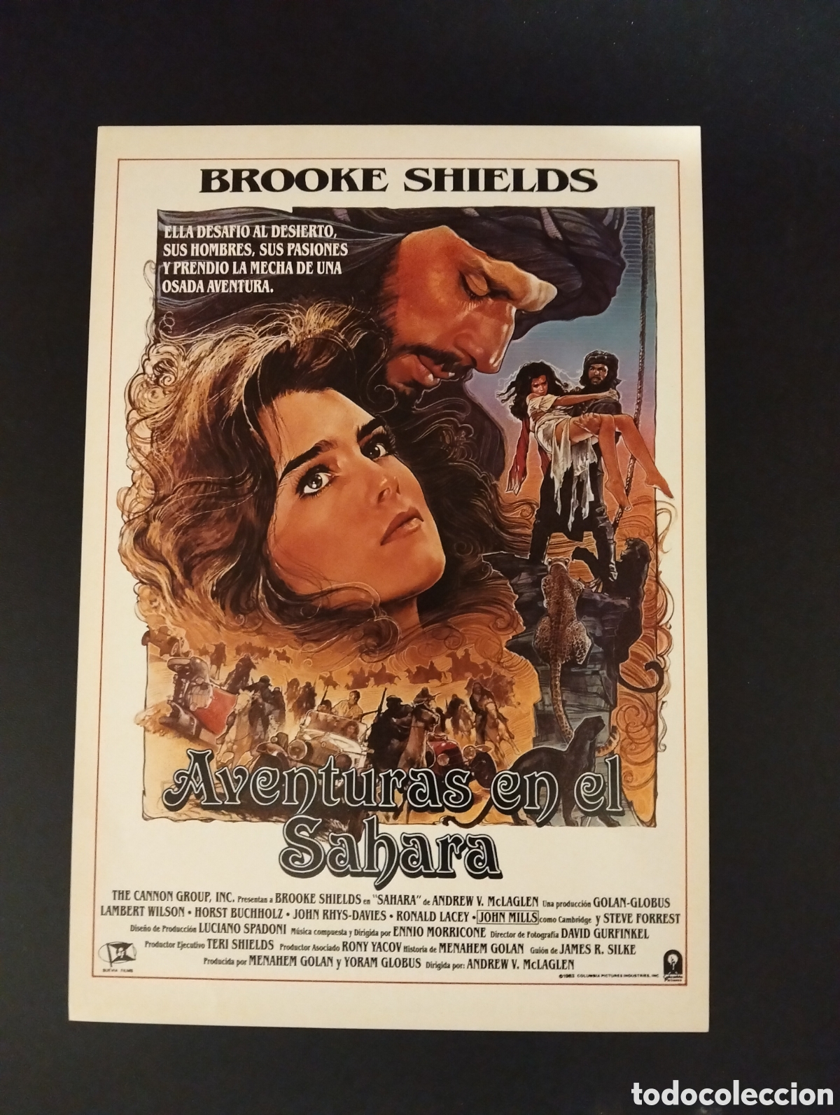 Cine: AVENTURAS EN EL SAHARA - GUIA DE CINE ORIGINAL CA57