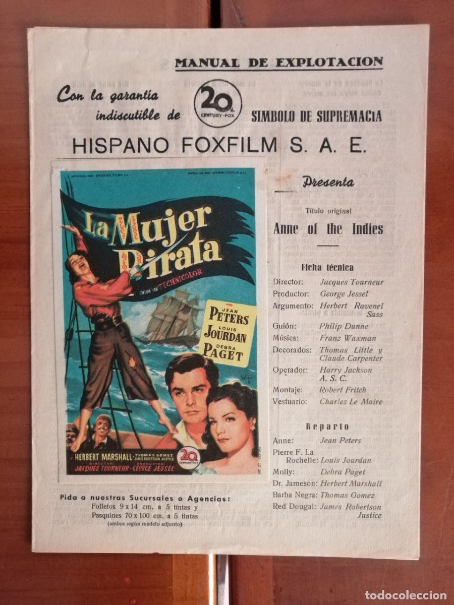 Cine: G6428 LA MUJER PIRATA-TRIPLE