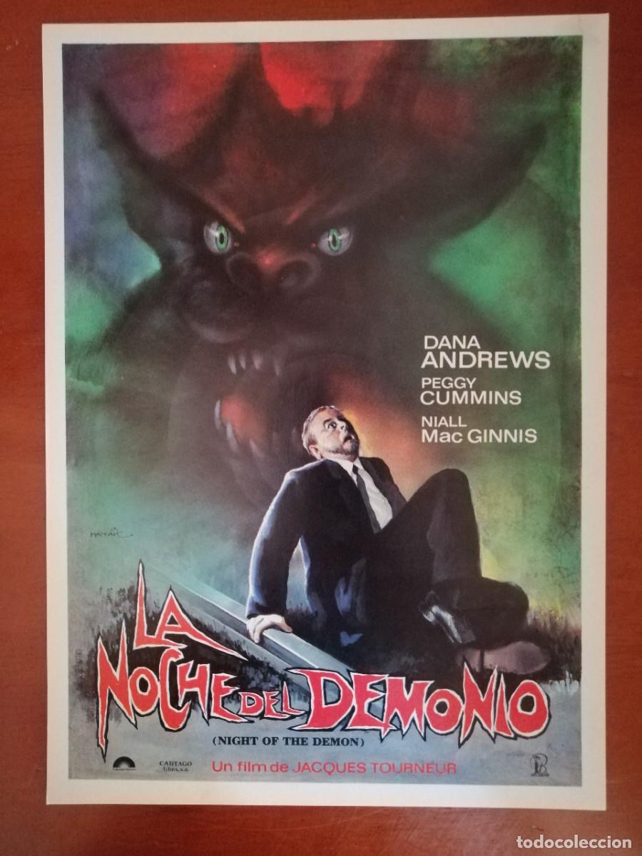 Cine: G6460 LA NOCHE DEL DEMONIO (NIGHT OF THE DEMON)-SENCILLO