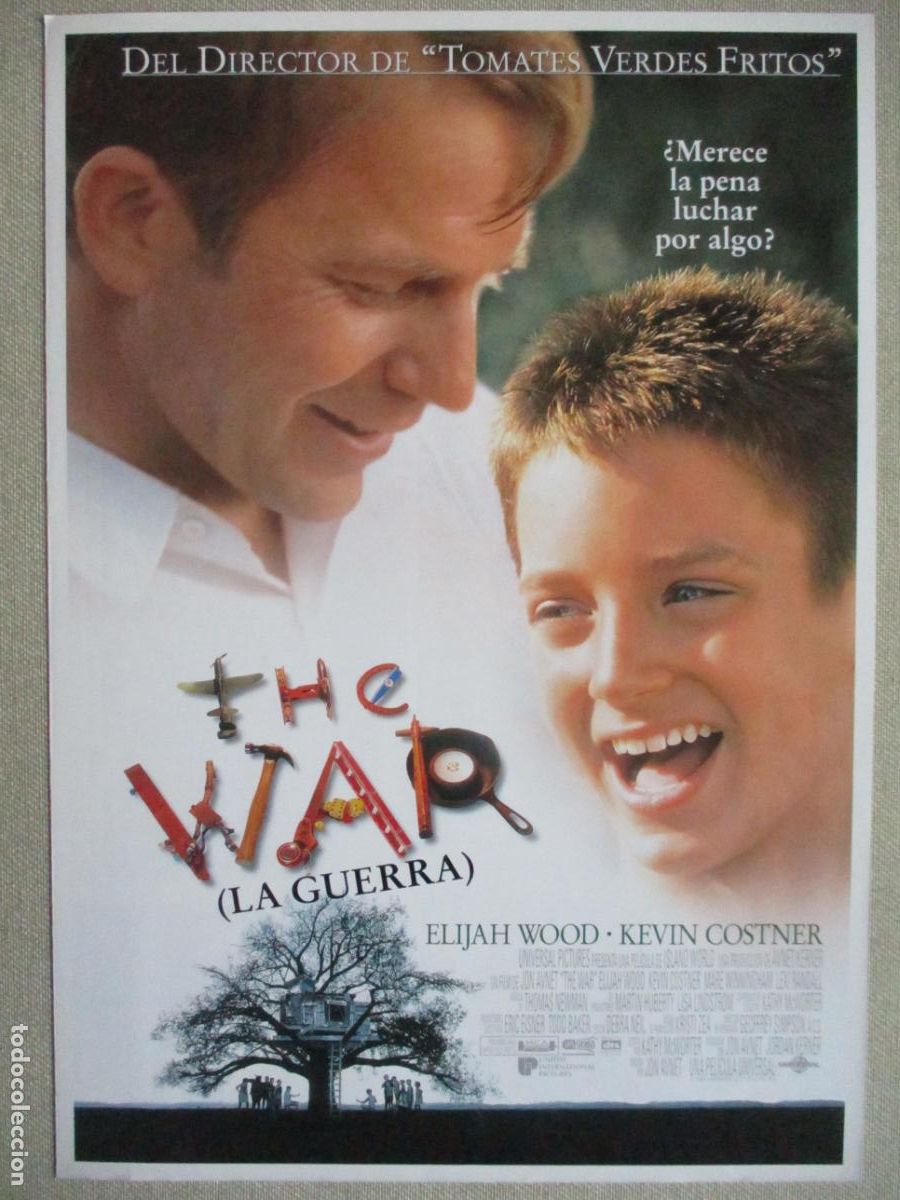 Cine: LA GUERRA (THE WAR). GUIA ORIGINAL ESTRENO. PEDIDO MINIMO EN GUIAS 10 EUROS.