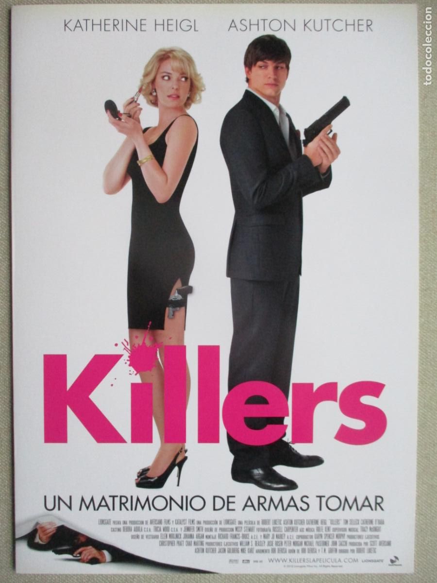 Kino: KILLERS. GUIA ORIGINAL ESTRENO. PEDIDO MINIMO EN GUIAS 10 EUROS.