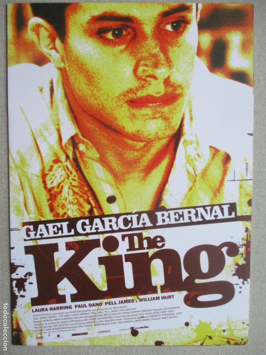 Kino: THE KING. GUIA ORIGINAL ESTRENO. PEDIDO MINIMO EN GUIAS 10 EUROS.