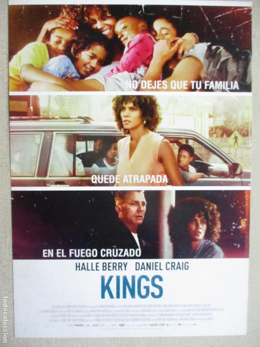 Kino: KINGS. GUIA ORIGINAL ESTRENO. PEDIDO MINIMO EN GUIAS 10 EUROS.