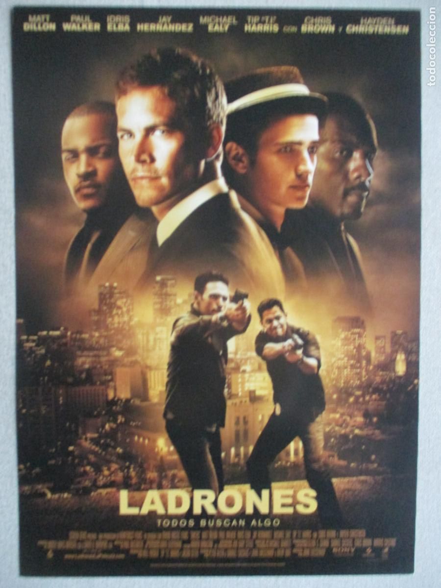 Kino: LADRONES. GUIA ORIGINAL ESTRENO. PEDIDO MINIMO EN GUIAS 10 EUROS.