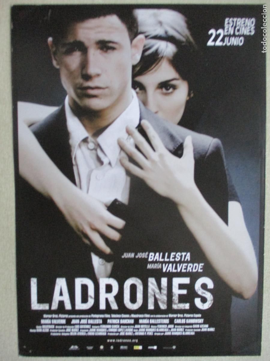 Kino: LADRONES. GUIA ORIGINAL ESTRENO. PEDIDO MINIMO EN GUIAS 10 EUROS.