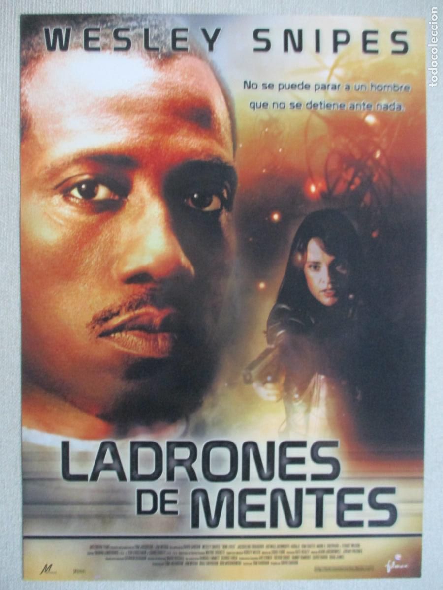 Kino: LADRONES DE MENTES. GUIA ORIGINAL ESTRENO. PEDIDO MINIMO EN GUIAS 10 EUROS.