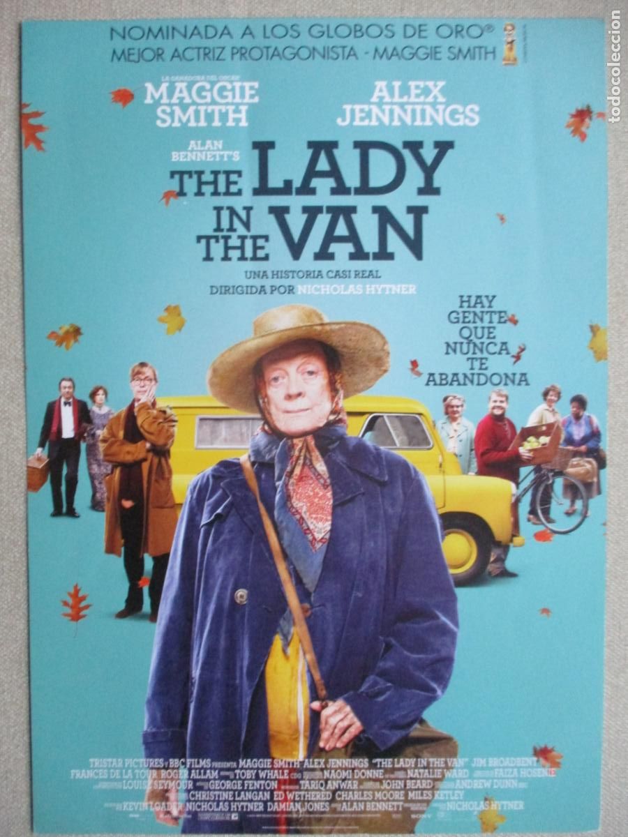 Kino: THE LADY IN THE VAN. GUIA ORIGINAL ESTRENO. PEDIDO MINIMO EN GUIAS 10 EUROS.