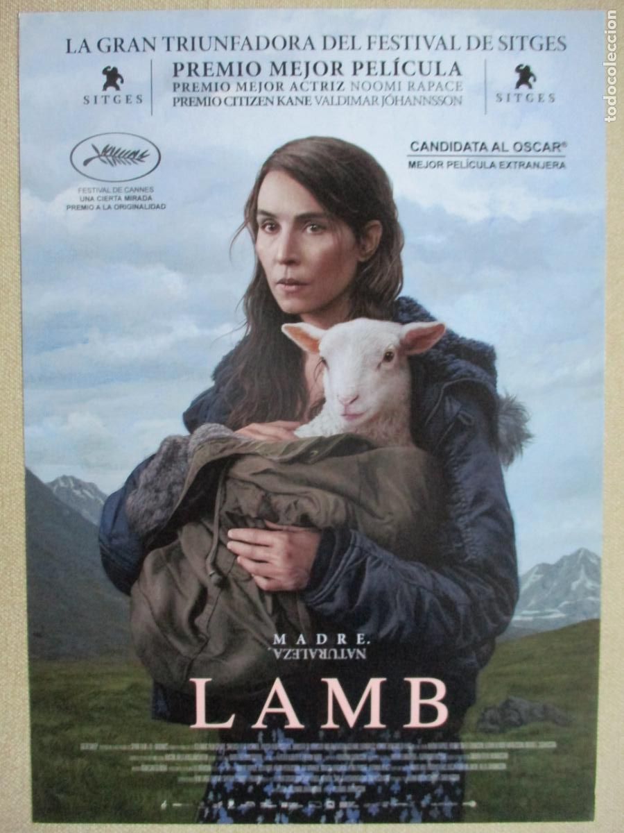Kino: LAMB. GUIA ORIGINAL ESTRENO. PEDIDO MINIMO EN GUIAS 10 EUROS.