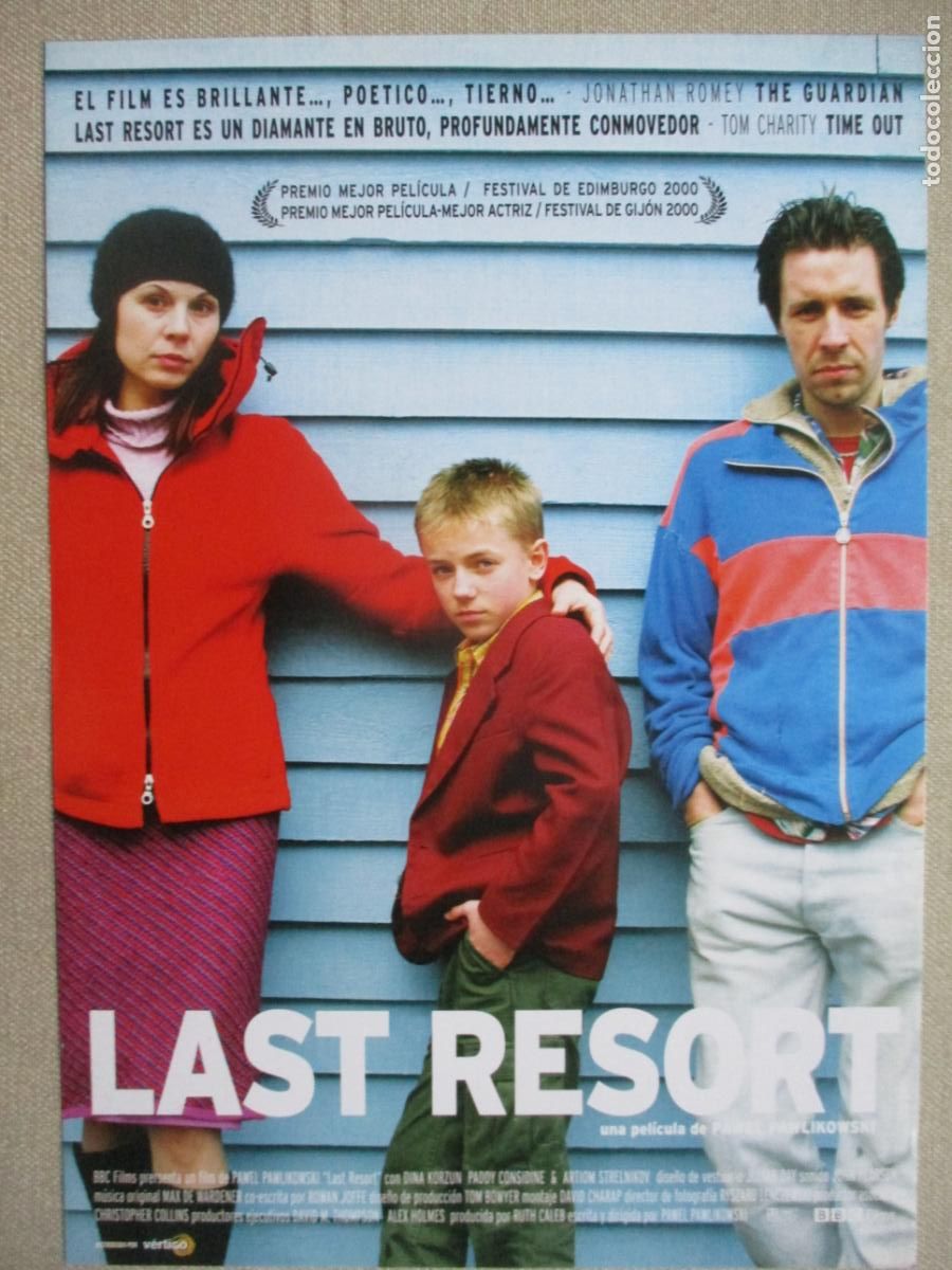 Kino: LAST RESORT. GUIA ORIGINAL ESTRENO. PEDIDO MINIMO EN GUIAS 10 EUROS.
