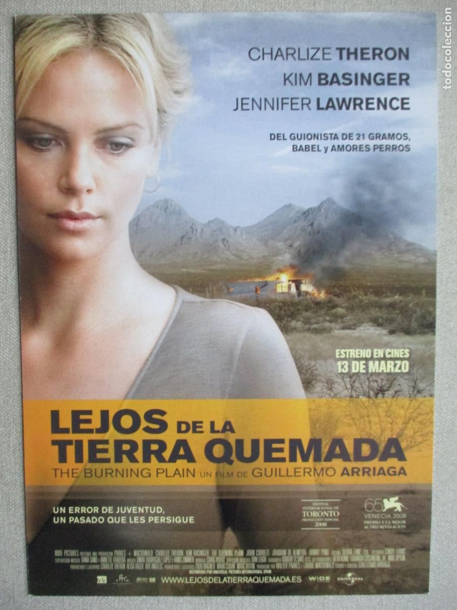 Kino: LEJOS DE LA TIERRA QUEMADA. GUIA ORIGINAL ESTRENO. PEDIDO MINIMO EN GUIAS 10 EUROS.