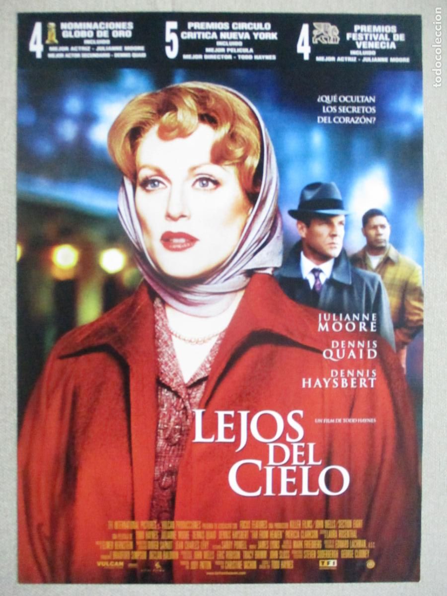 Kino: LEJOS DEL CIELO. GUIA ORIGINAL ESTRENO. PEDIDO MINIMO EN GUIAS 10 EUROS.