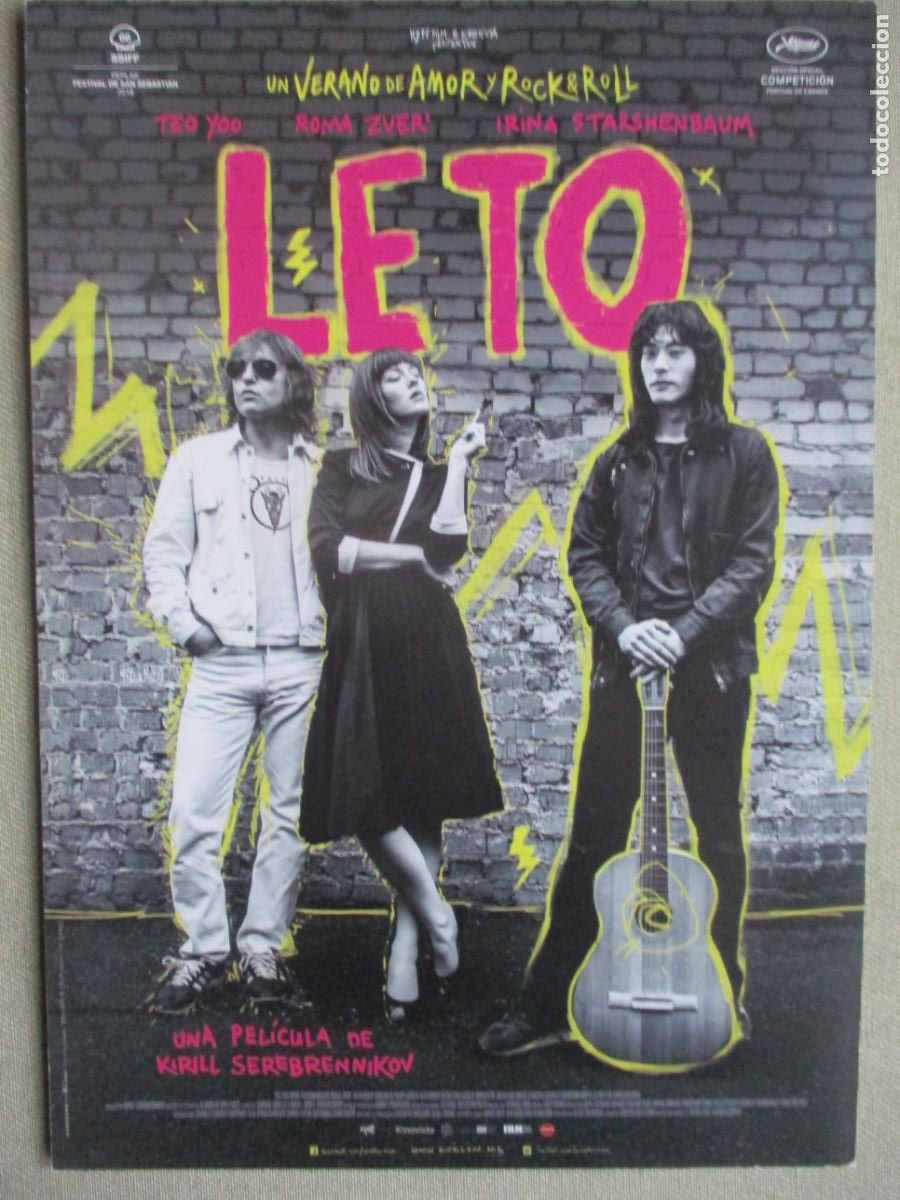 Kino: LETO. GUIA ORIGINAL ESTRENO. PEDIDO MINIMO EN GUIAS 10 EUROS.