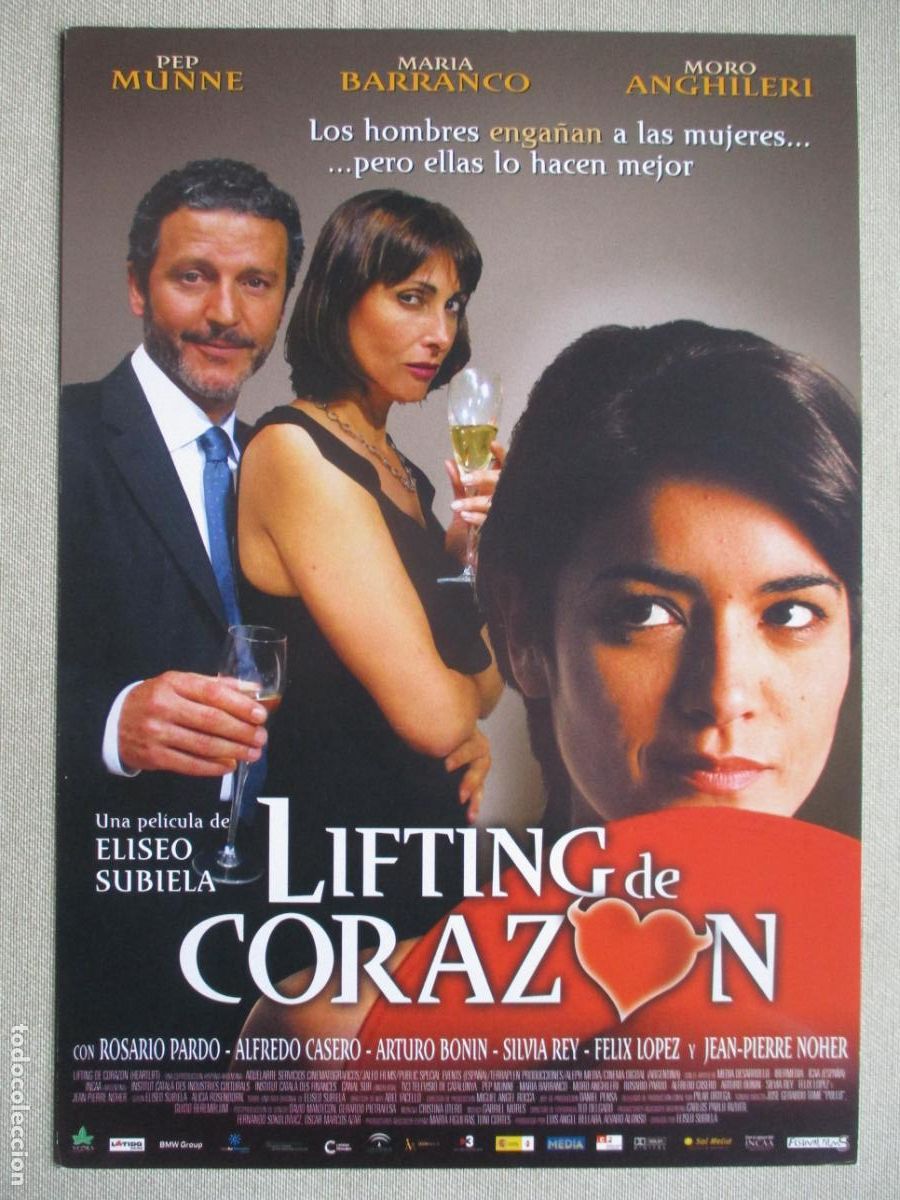 Kino: LIFTING DE CORAZON. GUIA ORIGINAL ESTRENO. PEDIDO MINIMO EN GUIAS 10 EUROS.