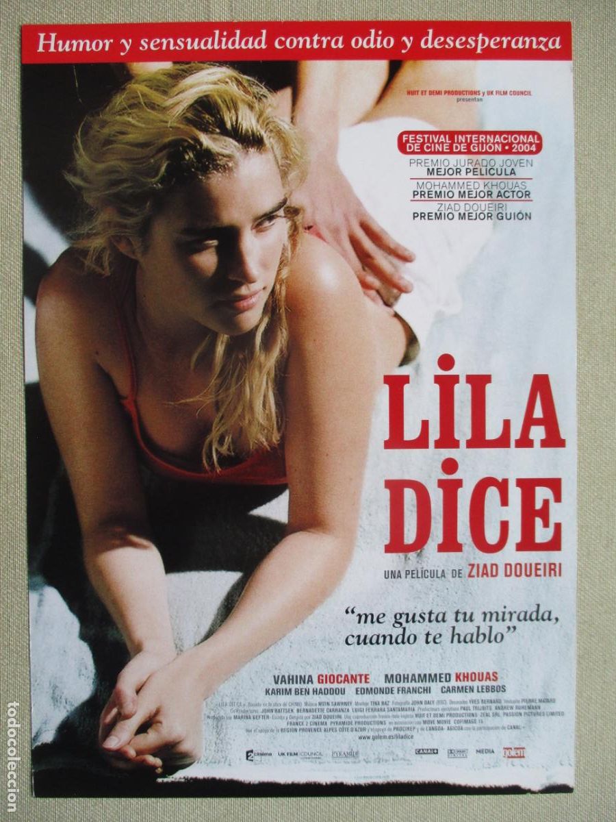Kino: LILA DICE. GUIA ORIGINAL ESTRENO. PEDIDO MINIMO EN GUIAS 10 EUROS.