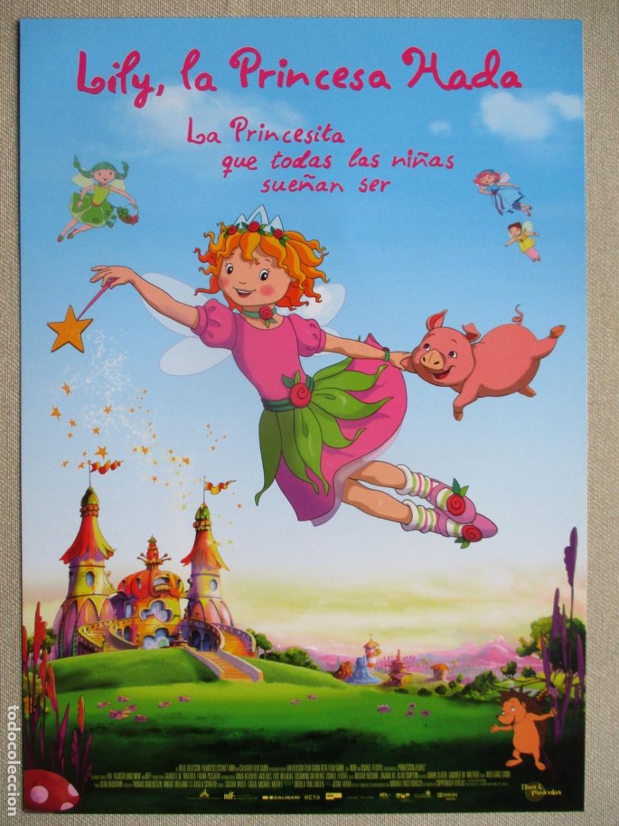 Cinema: LILY, LA PRINCESA HADA. GUIA ORIGINAL ESTRENO. PEDIDO MINIMO EN GUIAS 10 EUROS.
