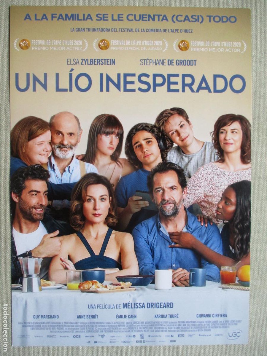 Kino: UN LIO INESPERADO. GUIA ORIGINAL ESTRENO. PEDIDO MINIMO EN GUIAS 10 EUROS.