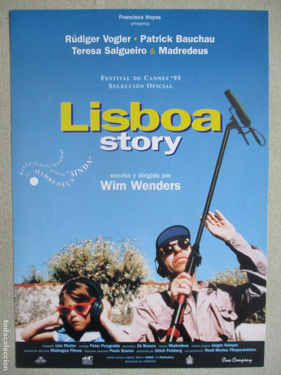 Kino: LISBOA STORY. GUIA ORIGINAL ESTRENO. PEDIDO MINIMO EN GUIAS 10 EUROS.