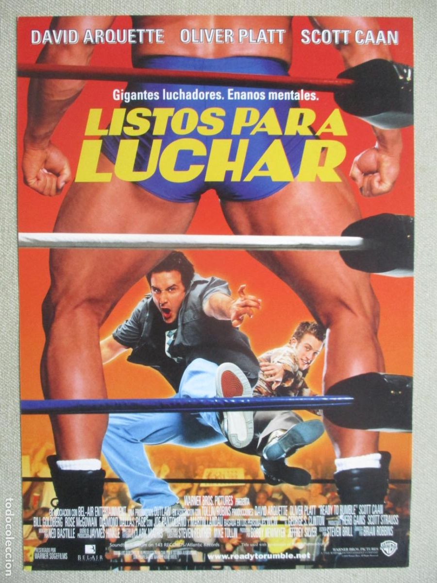 Kino: LISTOS PARA LUCHAR. GUIA ORIGINAL ESTRENO. PEDIDO MINIMO EN GUIAS 10 EUROS.