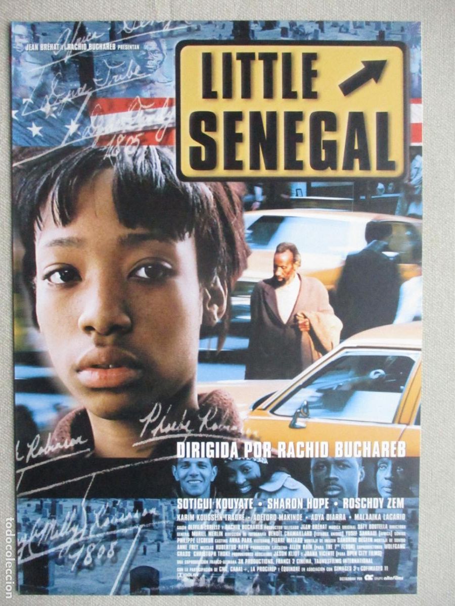 Kino: LITTLE SENEGAL. GUIA ORIGINAL ESTRENO. PEDIDO MINIMO EN GUIAS 10 EUROS.