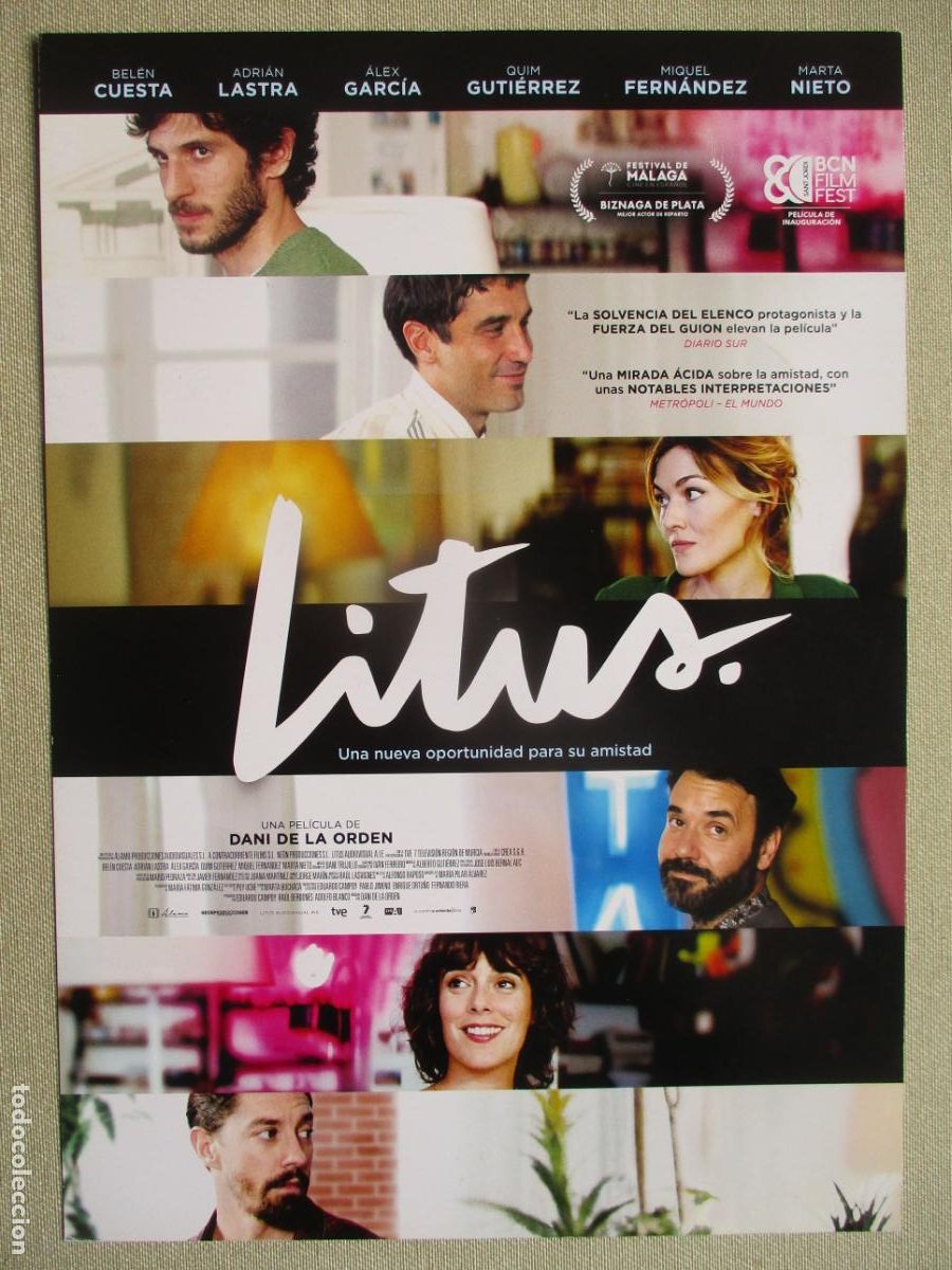 Kino: LITUS. GUIA ORIGINAL ESTRENO. PEDIDO MINIMO EN GUIAS 10 EUROS.